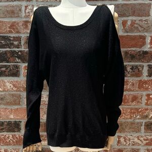 New York & Company thick cold shoulder top / S / Excellent condition